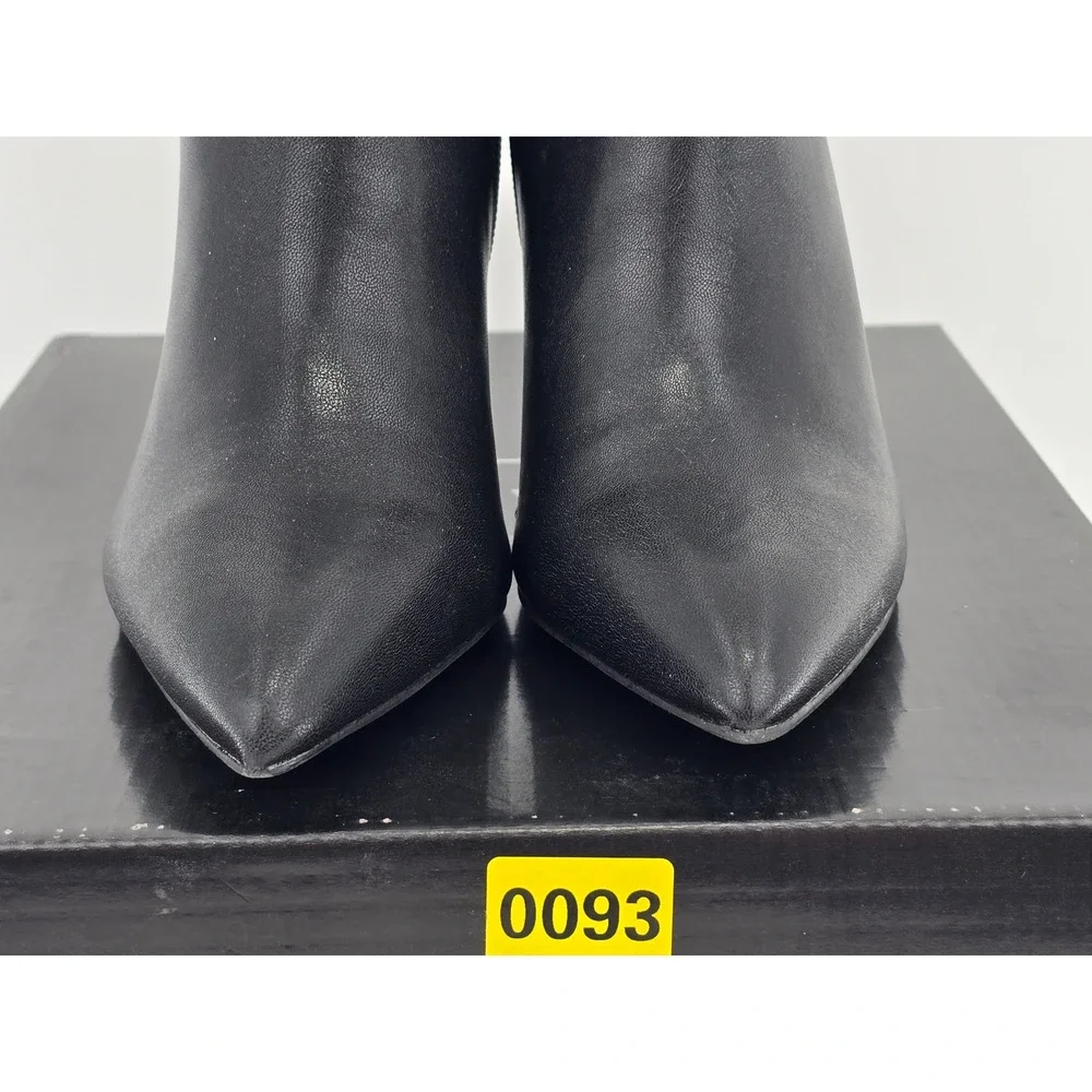 DV Dolce Vita Elowen Ankle Boots Womens 6 Black Pointed Toe Stiletto - New